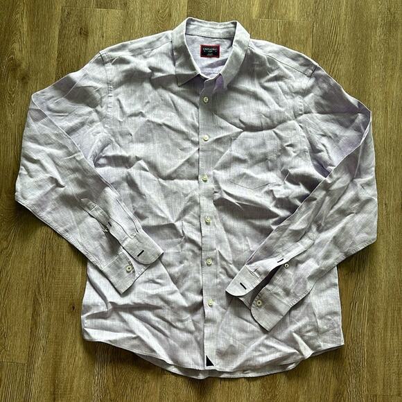 UNTUCKit Linen Button Front Long Sleeve Shirt - Picture 1 of 5